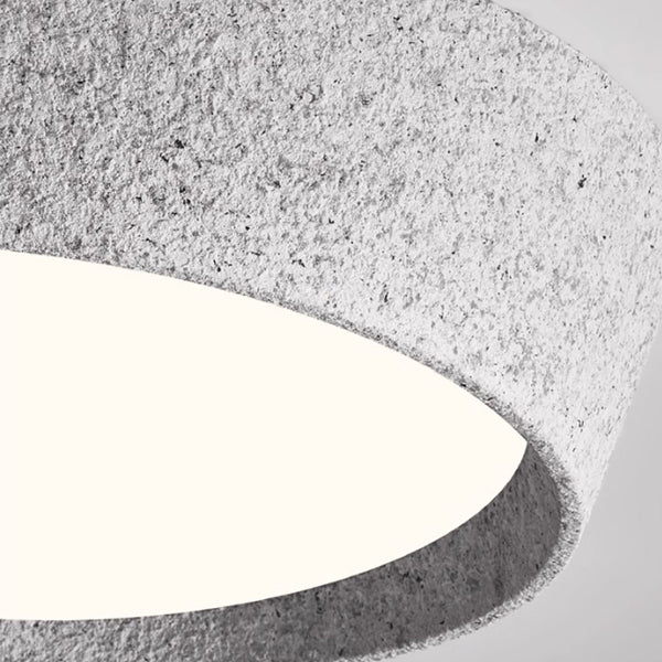 Thehouselights-Nordic Half Moon Shaped LED Flush Mount Ceiling Light-Ceiling Light-Dark Grey-