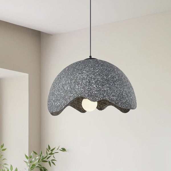 Thehouselights-Nordic Handmade Speckled Pendant Light-Pendant-Dark Gray-
