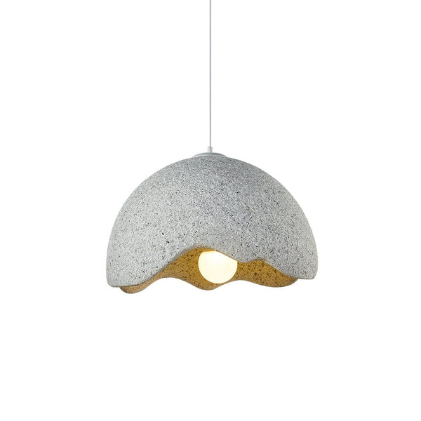 Thehouselights-Nordic Handmade Speckled Pendant Light-Pendant-Red-