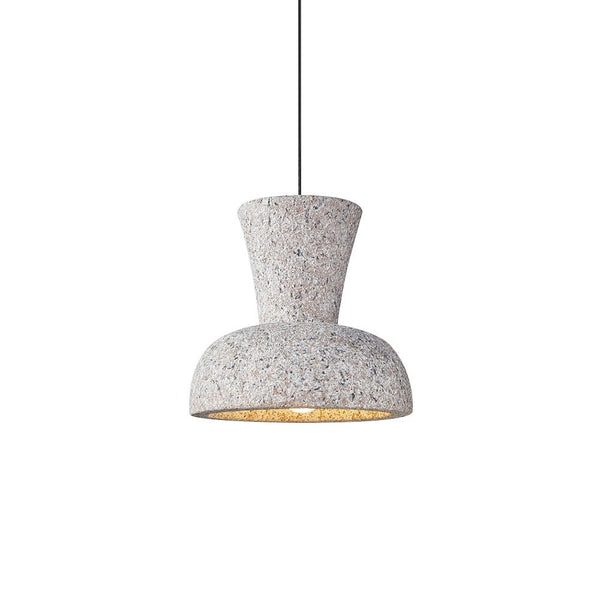 Thehouselights-Nordic Resin Tapered Bell Pendant Light-Pendant-Yellow-