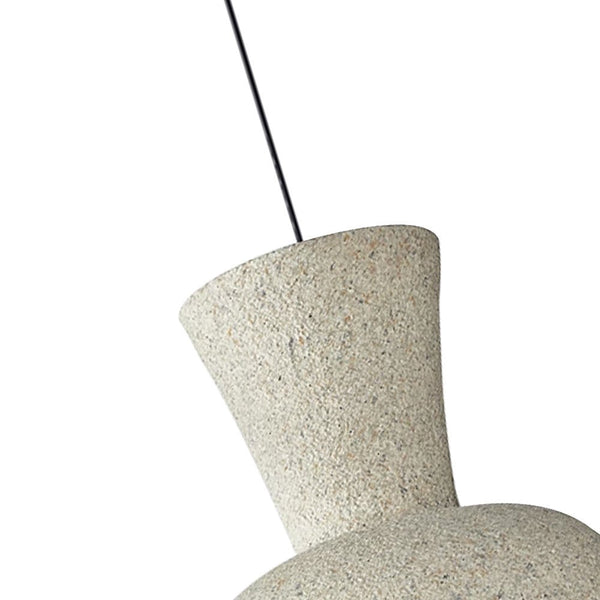 Thehouselights-Nordic Resin Tapered Bell Pendant Light-Pendant-Yellow-