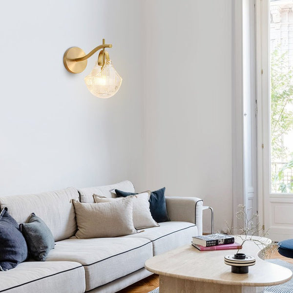 Thehouselights-Nordic Shell Wall Sconce-Wall Lights--