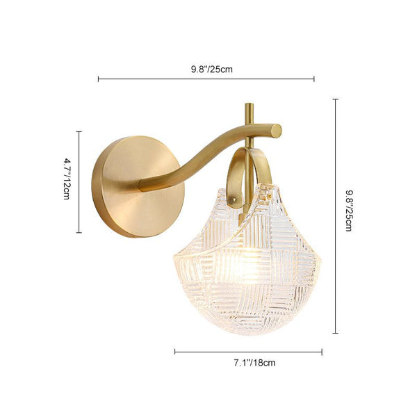Thehouselights-Nordic Shell Wall Sconce-Wall Lights--