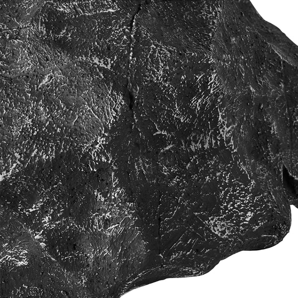 Thehouselights-Nordic Stone Rock Design Pendant Light-Pendant-Black-