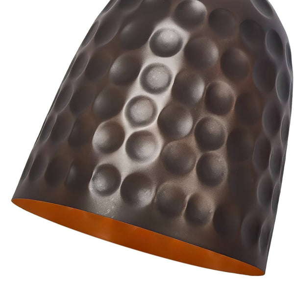 Thehouselights-Retro Cylindrical Steel Pendant Light-Pendant-Black-