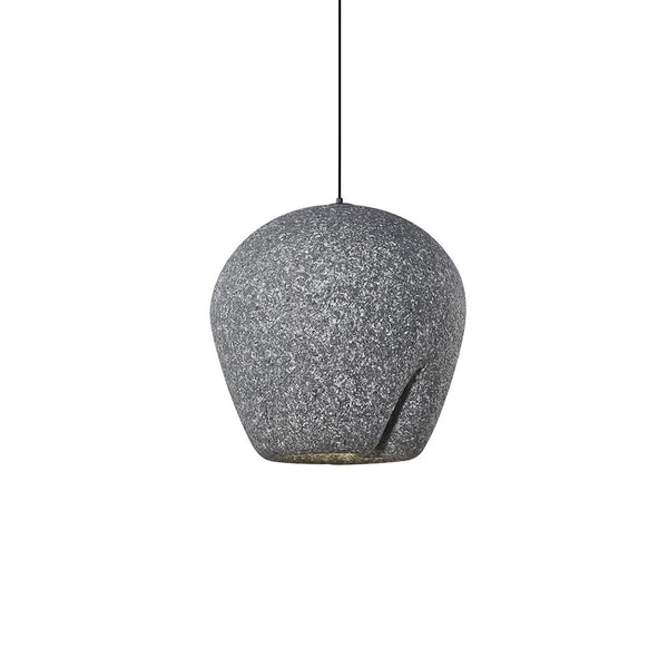 Thehouselights-Retro Wabi-Sabi Style Restaurant Pendant Light-Pendant-Light Gray-40 cm.