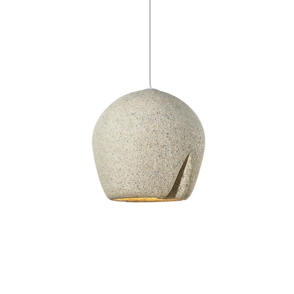 Thehouselights-Retro Wabi-Sabi Style Restaurant Pendant Light-Pendant-Light Gray-60 cm.