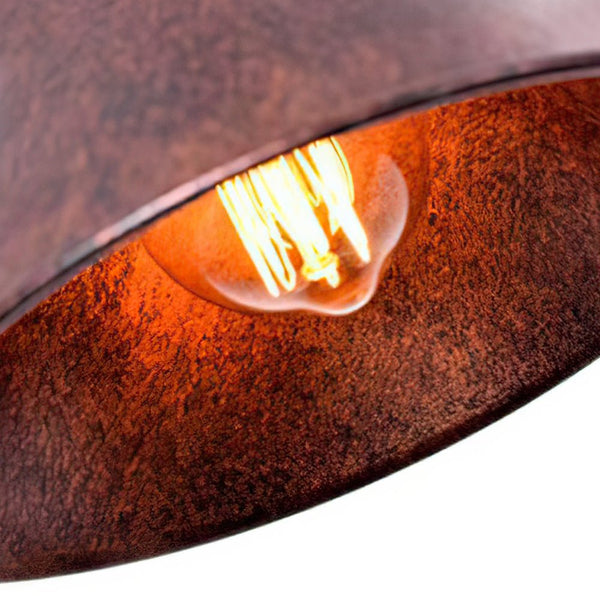 Thehouselights-Rustic Antique Copper Pendant Light-Pendant--