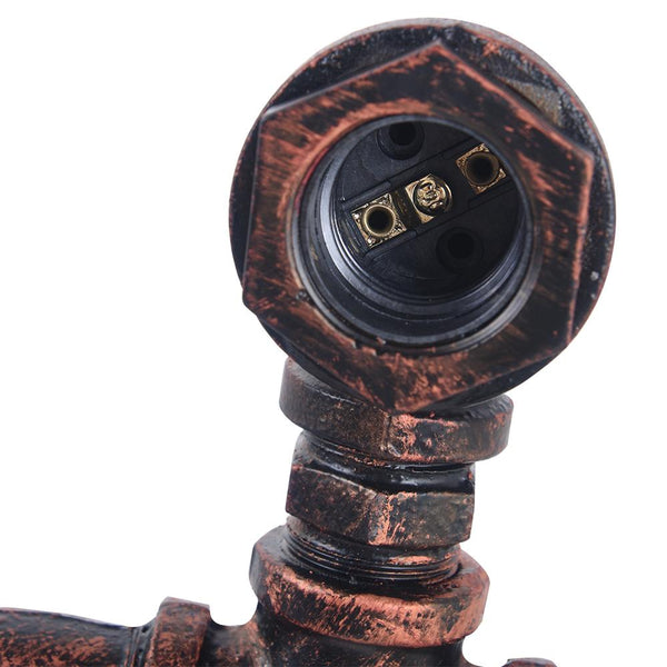 Thehouselights-Rusty Red Table Lamp-Table Lamp--