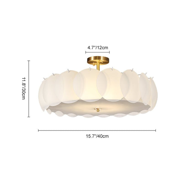 Thehouselights-Shell Shades Ceiling Light-Ceiling Light--