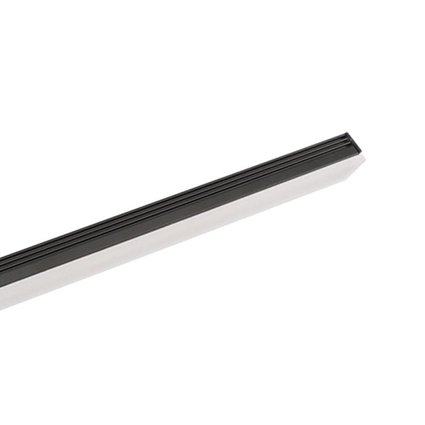 Thehouselights-Ultra-thin Bathroom Vanity Light Armed LED Wall Sconce in Brushed Black/White-Wall Lights-Black-80.5CM