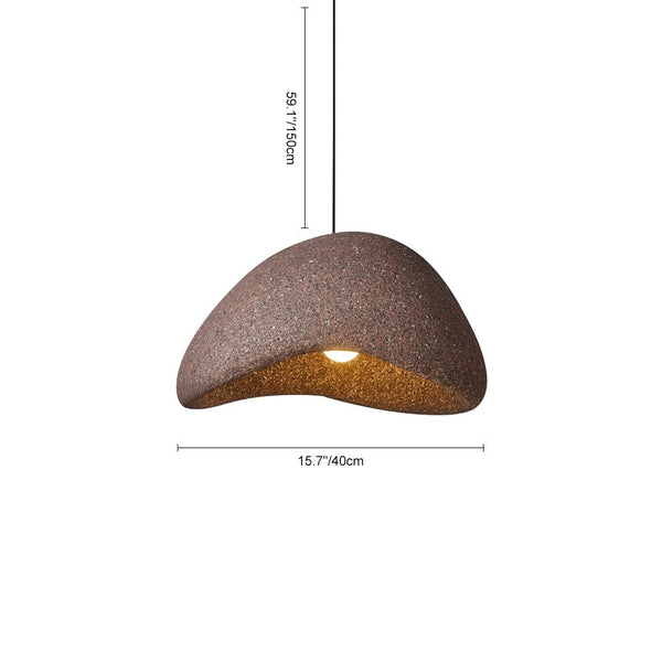 Thehouselights-Unique Handmade Speckled Pendant Light-Pendant-Model A-40 cm.