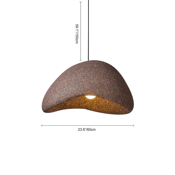 Thehouselights-Unique Handmade Speckled Pendant Light-Pendant-Model A-40 cm.