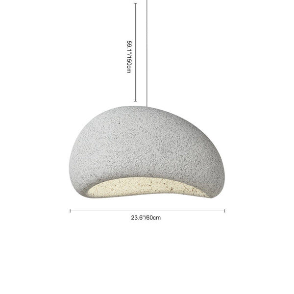 Thehouselights-Unique Handmade Speckled Pendant Light-Pendant-Model B-40 cm.