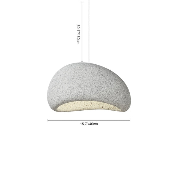 Thehouselights-Unique Handmade Speckled Pendant Light-Pendant-Model B-40 cm.