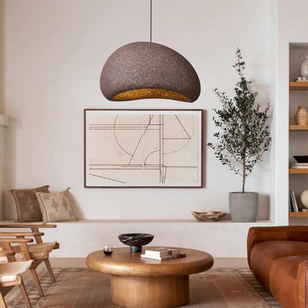 Thehouselights-Unique Handmade Speckled Pendant Light-Pendant-Model B-40 cm.