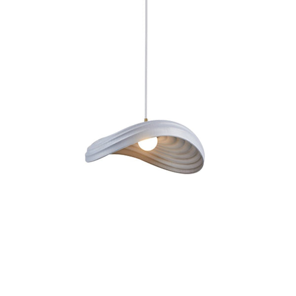 Thehouselights-Unique Layered Shape Curved Pendant Light-Pendant-Beige-