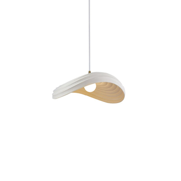Thehouselights-Unique Layered Shape Curved Pendant Light-Pendant-Beige-