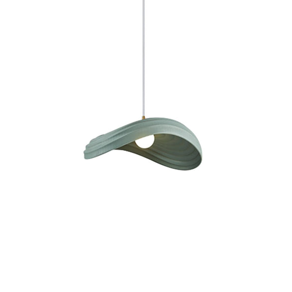 Thehouselights-Unique Layered Shape Curved Pendant Light-Pendant-Beige-