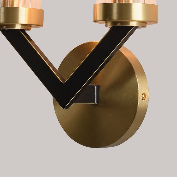 Thehouselights-V-shape Cylinder Creative Vanity Wall Sconce-Wall Lights--