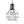 Thehouselights-Vintage Cage 1 - Light Single Geometric Pendant Light-Pendant--