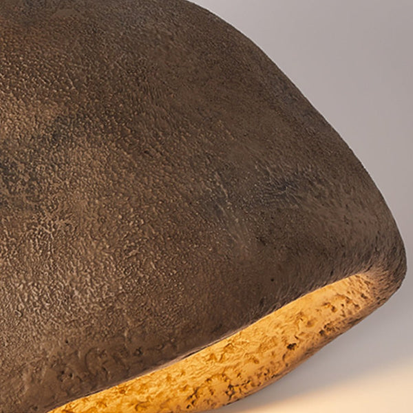 Thehouselights-Wabi-Sabi Bell-Shaped Pendant lighting-Pendant-Brown-60cm.