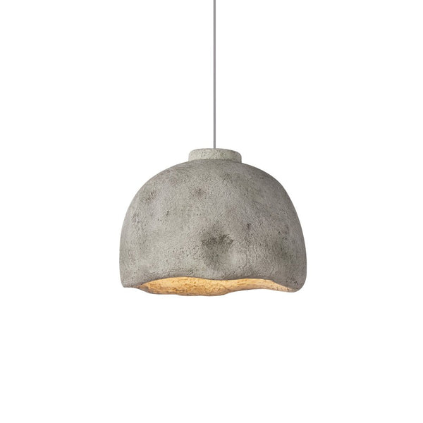 Thehouselights-Wabi-Sabi Bell-Shaped Pendant lighting-Pendant-Brown-60cm.