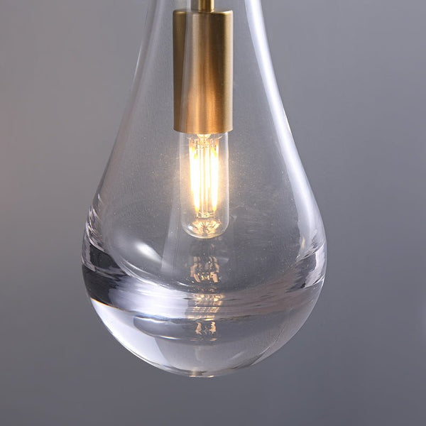 Thehouselights-Water Drop Glass Shade Wall Sconce-Wall Lights--